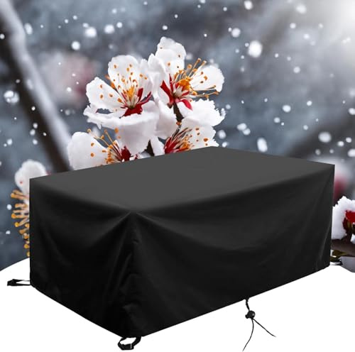Funda Sofa Exterior Impermeable 180x140 Fundas Muebles Jardin Exterior Impermeable,420d Oxford Funda Muebles Exterior Impermeable Para Muebles Jardin Lluvia, Nieve, Solar Y Polvo 180x140x70cm/LxWxH