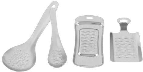 PHENOFICE 4piezas De Jengibre Rallador Para Cocina Unidades Herramienta Para Rallar Jengibre y Para Puré De Verduras y Frutas Uso Cocina