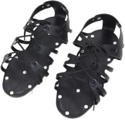 B Baosity Zapatos con Clavos Resistentes Calzado para Nivelación de Suelos Aerador de Césped con Púas Calzado para Compuestos Autonivelantes Estructura PETG Cóm, Longitud de la uña: 5,0 cm
