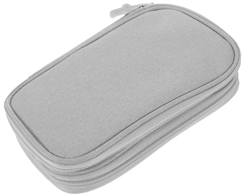 Housoutil Kabelorganisatör Elektronisk Hörlursfodral Hörlursfodral Kabelorganisatör Kabelväska Resefodral Förvaring Resesladdorganisatör Reseteknik Pvc