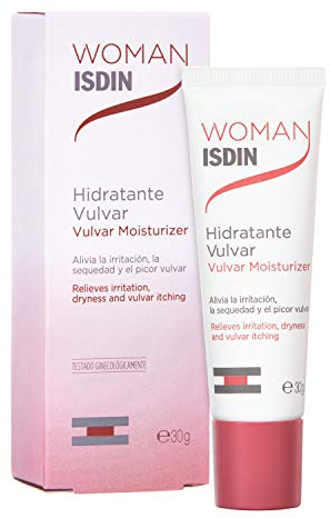ISDIN Woman Hidrante Vulvar, Sin fragancia, Sin Color, 30 g (Paquete de 1)
