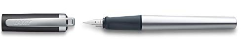 Lamy Unisex Nexx M Steel Nib Fountain Pen - Anthracite - Medium Nib