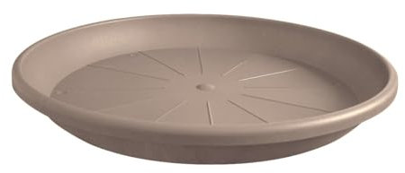 Geli Untersetzer CYLINDRO rund aus Kunststoff, Farbe:Taupe, Durchmesser:45 cm