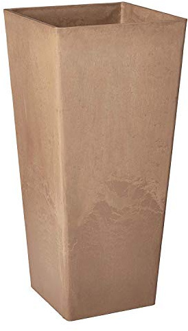 Arcadia Garden Products PSW FS32TP Contempo Tall Square Planter, 13 by 13 by 28-Inch