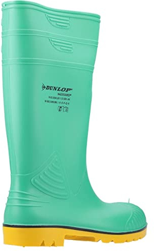 Dunlop Mens Acifort HazGuard Galoshes (11) (Green/Yellow)