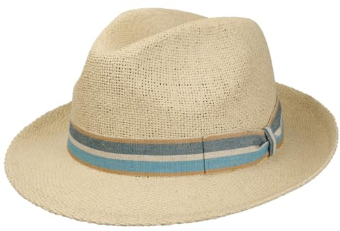 Lierys Losano Bogart Straw Hat Men Nature 7-7 1/8