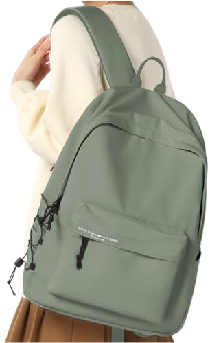HYC00 Schulrucksack Mädchen Teenager Causal Travel Schultaschen,Leichte Rucksack Damen Schultasche Schulrucksack Mädchen Laptop Rucksack Schule Teen Wasserdichter Schultaschen College,Armeegrün