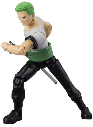 BANDAI - Ultimate Legends HD - Figurina One Piece 12 cm - Roronoa Zoro - Licenza ufficiale One Piece - Figurina articolata Zoro - Giocattolo per bambini 4 anni e + - VE91032