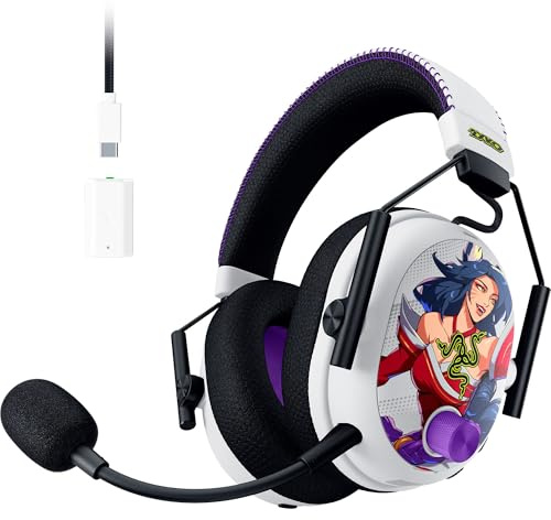 Razer BlackShark V3 Pro 2XKO Edition - Wireless e-sports headset with ANC - Active noise cancellation - Triforce 50 mm drivers - HyperSpeed 2.4 GHz & Bluetooth - Xbox/PC | 2XKO
