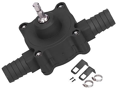 CHICIRIS Pompe de Forage électrique Facile à Installer Transfert D'eau Auto-amorçante pour - Taille Compacte, Fabriquée en ABS de qualité - Convient à Divers Liquides