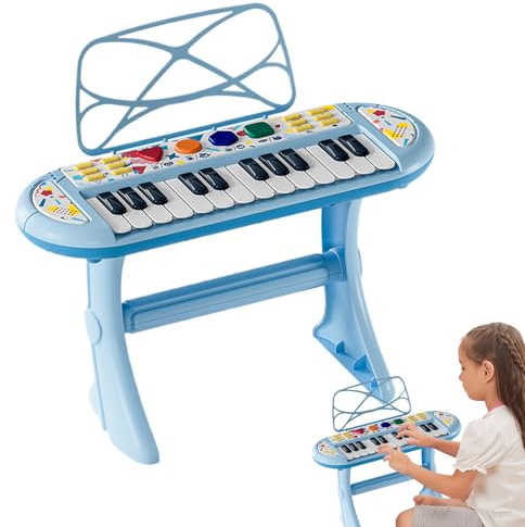 Tastiera Musicale Per Bambini | Volume Regolabile - Piccola Tastiera Pianoforte Giocattolo,per Alunni Studenti Ragazze Bambini in Età Prescolare Soggiorno Camera da Aula Palco Scuola Materna