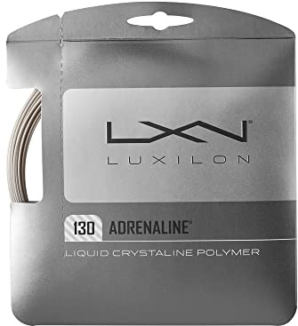 Luxilon Wilson Adrenaline 130 Tennis String - Set, Grey
