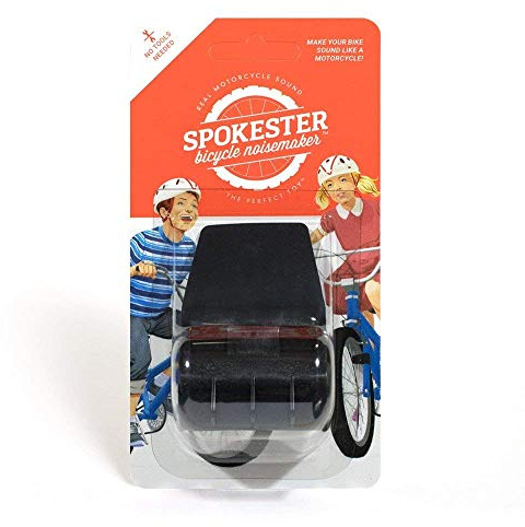 SPOKESTER Bicycle Noise Maker - Makes Your Bike Sound Like a Motorcycle