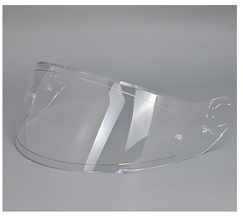 ZYAURA F For Shark D Skwal d-skwal 2 Spartan Casco Visor Cara Completa reemplazo Casco Lente Visor Accesorios Capacete Parabrisas Y (Color : Clear)