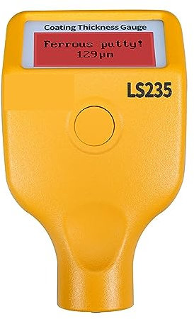 Medidor de espesor ultrasónico digital Medidor de espesor de pintura LS235, medidor de espesor de recubrimiento for coche, medidor de espesor de pintura portátil