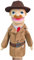 Feuerwehrmann-Puppe – Kreative Handpuppe, Interaktives Puppenspielset | Koch, Feuerwehrmann, Bauer, Arbeiter, Detektiv, Arzt, Gefülltes Plüschtier, Lernspielzeug Für Kinder, Weiche Lernpuppen, Rollens