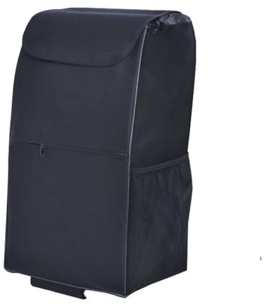 Shopping Cart Bag, Shopping Handcart Bags Foldable Replacement Bags For Shoppings Trolley Waterproof Oxford Fabric Storage Bag 55 X 34 X 24 Cm Black