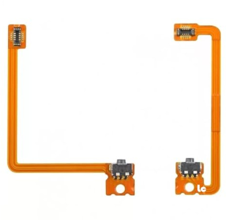 Genérico Cable Flex Boutons 3DS XL - Film conducteur Réparation Boutons L et R - Remplacement Boutons L/R - Droit/Gauche