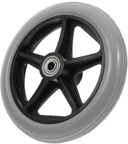 Hemobllo Roulettes Pivotantes pour Chaise de Bureau 6 Pouces Roues de Remplacement en Alliage et ABS Roues Silencieuses et Résistantes à L'Usure Accessoires pour Mobilier de Bureau