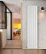 NRG 1600x408mm Designer Vertical Flat Column Double Panel Radiator Modern Gloss White Tall Upright Central Heating