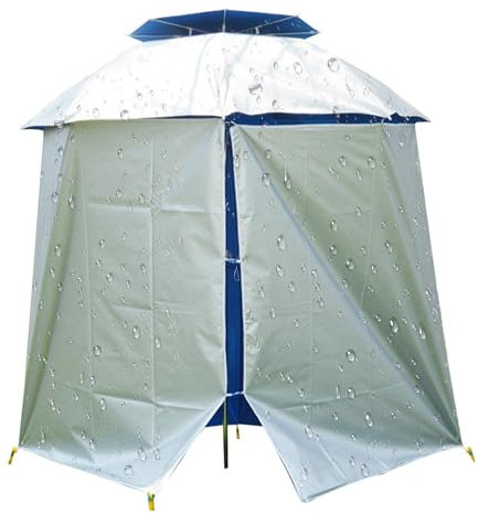 Nbhuiakl Strandschirm, Sonnenschirm, Sonnenschirm, Ersatzstoff, Sonnenschirm, wasserdichter Sonnenschirm, Sonnenschutz für Angeln, Camping, Strand, 5,76 m, Fare riferimento alla descrizione