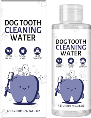 Pets Zahnpflege Gegen Mundgeruch – 200ml Beruhigende Formel Für Gesunde Zähne Und Zahnfleisch | Mundwasser Für Hunde Katzen Welpen Haustiere Hausgebrauch Innenpflege Frischer Tägliche Hygiene Rou