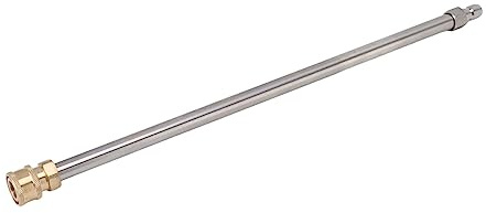 Barra di prolunga per idropulitrice per idropulitrice universale a connessione rapida da 1/4 di pollice in acciaio inossidabile per pulizia professionale e uso domestico 40,5 cm