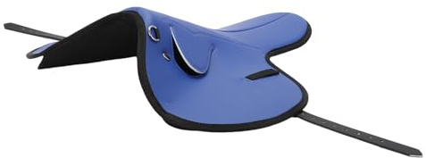 TOPINCN Stötdämpande Anti-halk Sadelunderlag med Ergonomisk Design och Mikrofiberläder för Dressyrhoppning och Ridning