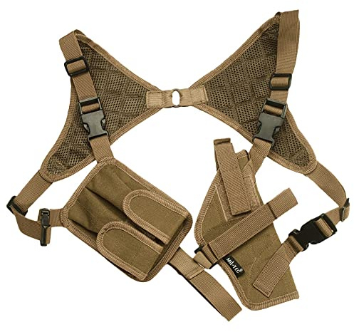 Mil-Tec Shoulterhölster-16131005 Shoulterhölster Coyote One Size
