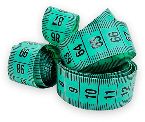 BUSDUGA Schneidermaßband Maßband Bandmaß, 150cm, inkl. Aufbewahrungsbox