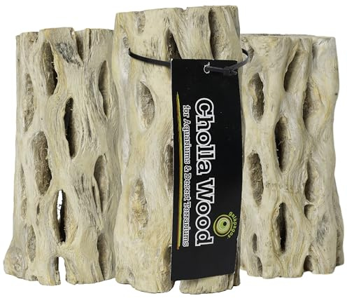 Galapagos 05270 Cholla Wood for Aquarium ,(pack of 3)