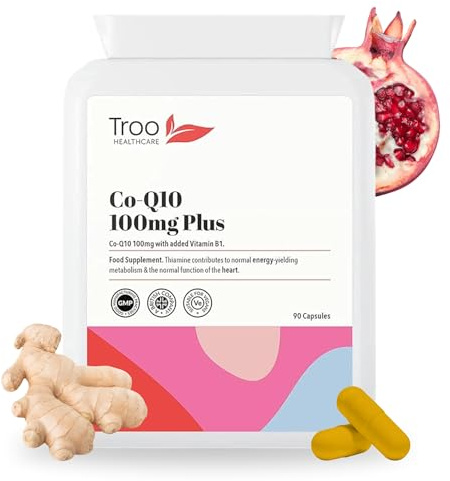Troo Health Care Co-Enzyme Q10 Supplement (CoQ10) - 100 milligrams