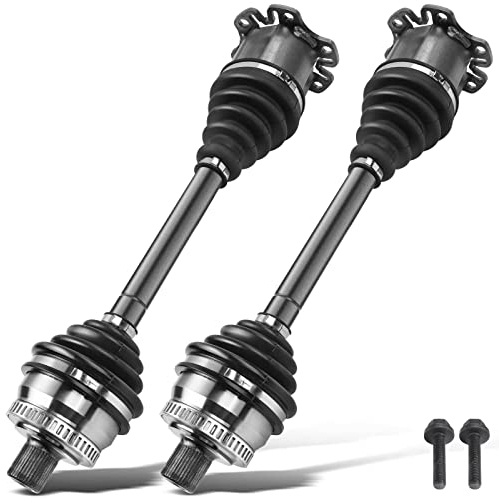 Frankberg 2x Antriebswelle Achswelle Automatikgetriebe Vorderachse Mit ABS-ring Kompatibel mit A6 4B2 A6 Avant 4B5 Replace# 4B3407271G