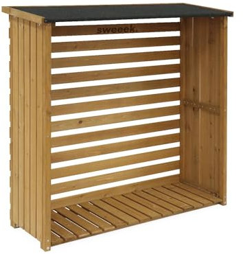 Alice's Garden - Abri buches. en bois. 120x45x120cm. avec toiture et plancher