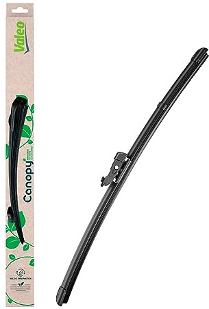 VALEO Canopy - CAN30 - Escobilla Limpiaparabrisas Plana Hecha Con Materiales Naturales Y Reciclados De Longitud: 430mm (Paquete x1) - Limpiaparabrisas Frontal - 583930