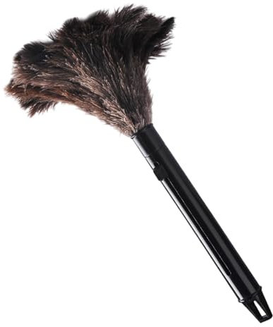 Plumero para limpieza – Removedor de polvo de alta densidad, plumero telescópico de limpieza para el hogar, coche, oficina, hotel