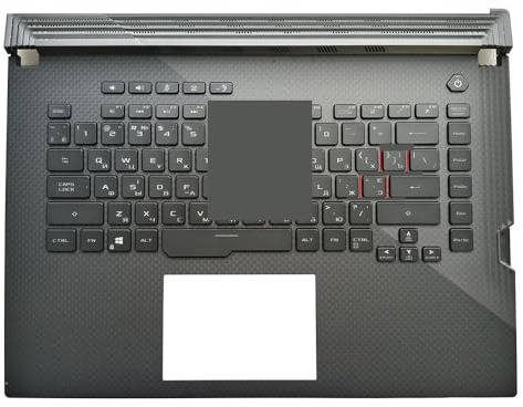 LIUHAOZ Laptop parts UK UA PO FR GR GK CS BE RGB Pre-key backlight laptop keyboard Topcase Palmrest For G531GV Laptop Keyboards C Shell(UA Ukraine)