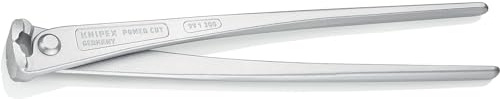 Knipex Tenaglia per Ferraioli e Cementisti Tipo Forte a Grande Forza di Taglio Zincata Lucida 300 Mm 99 14 300