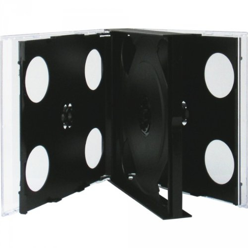 3 Xlayer DVD CD Hüllen 6fach 6er Jewelcases professional