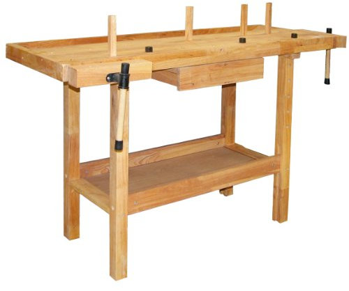 Tavolo da Lavoro in Legno Fisso – L 137 x H 86 x P 50 cm