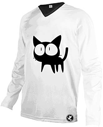 UGLY FROG Donwhill Jersey Herren Mountainbike MTB Top Langarm Atmungsaktiv Bequem Weich Feuchtigkeitstransport Radtrikot