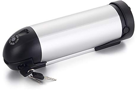 HANERIDE E-Bike Original Botellas de bebida Batería 36V 10.4Ah Batería de Ion de Litio para Tubo de plumón con Cargador