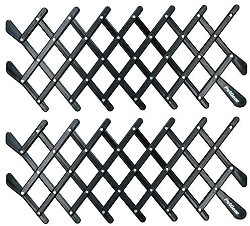 AB Tools Lot de 2 grilles d'aération universelles en plastique pour fenêtre