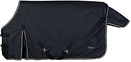 HORZE Glasgow Pony Regendecke, 300g, Blau, 115