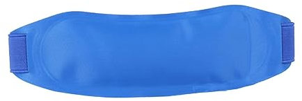 COLLBATH Fascia Raffreddamento Febbre Impacco Caldo e Freddo in Gel Cuscinetto Refrigerante Per Fronte Strisce Refrigeranti Per Adulti Uso Quotidiano Blu