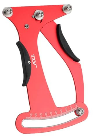 Generico Misuratore di Tensione a Raggi - Metro indicatore di Bici | Strumento di Riparazione delle Ruote accurato | di tensiometro 'indicatore a spese | Manutenzione Bici per ALLINE ALLINGMENTO Man