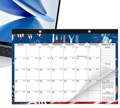Chaies Calendario 2025-2026 | Calendario escolar de julio de 2025 a diciembre de 2026, a prueba de tinta, planificador de vacaciones, calendario para profesores, lista de tareas organización