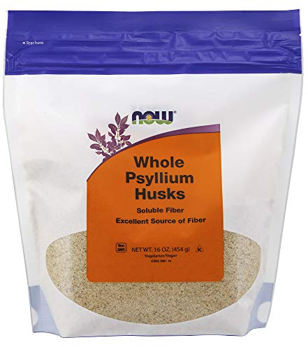 NOW Psyllium Husks Interi, 16 once