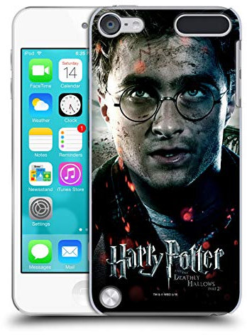 Head Case Designs sous Licence Officielle Harry Potter Potrait Deathly Hallows VIII Coque Dure pour l'arrière Compatible avec Apple iPod Touch 5G 5th Gen