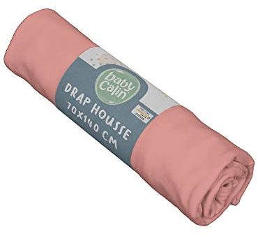 BabyCalin - Sábana Bajera de 70 x 140 x 17 cm, con certificación Oeko-Tex